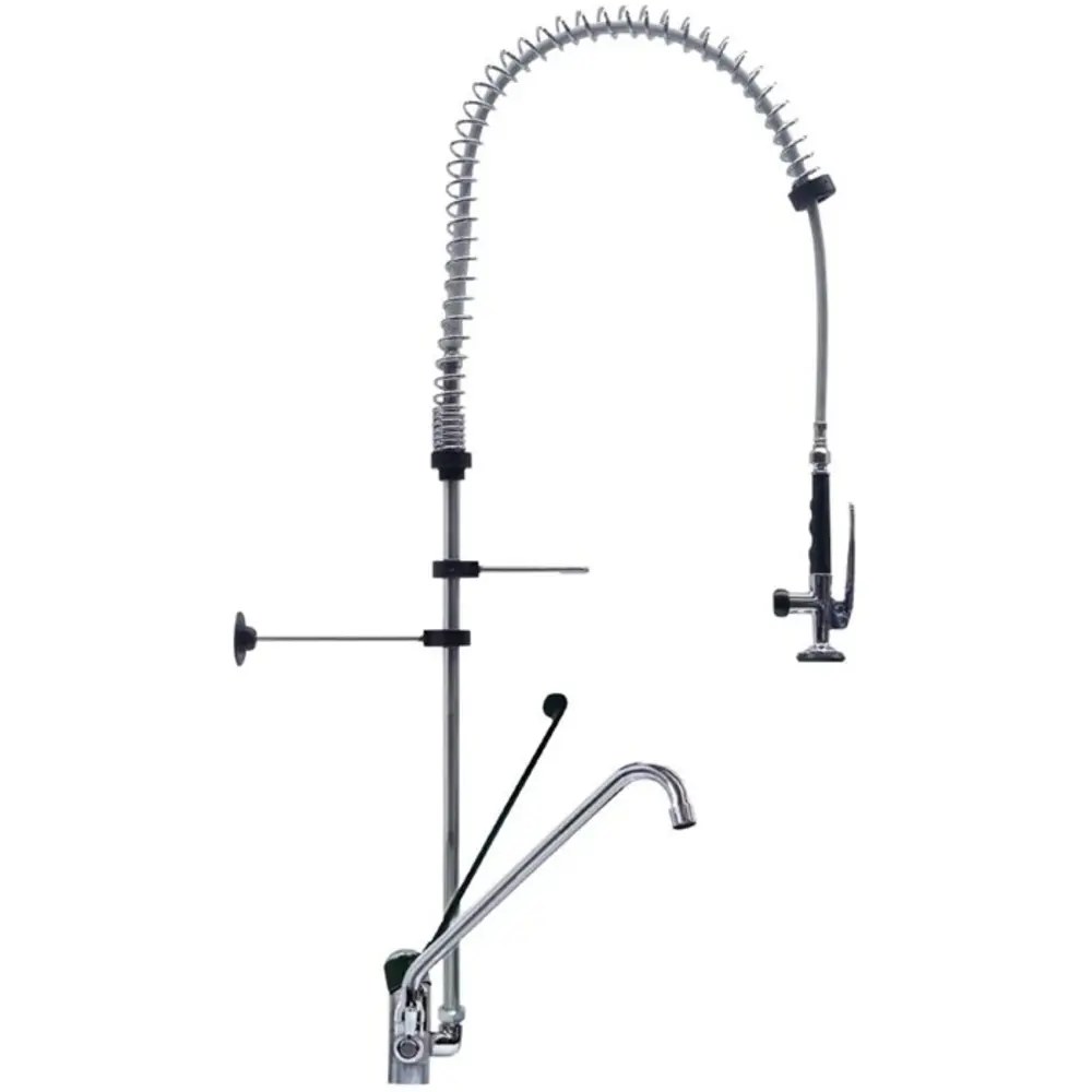 Gastro M Voorspoeldouche | Handdouche + Onderuitloop | Mengkraan (elleboogbediening) | 1-gats | 700(h)mm