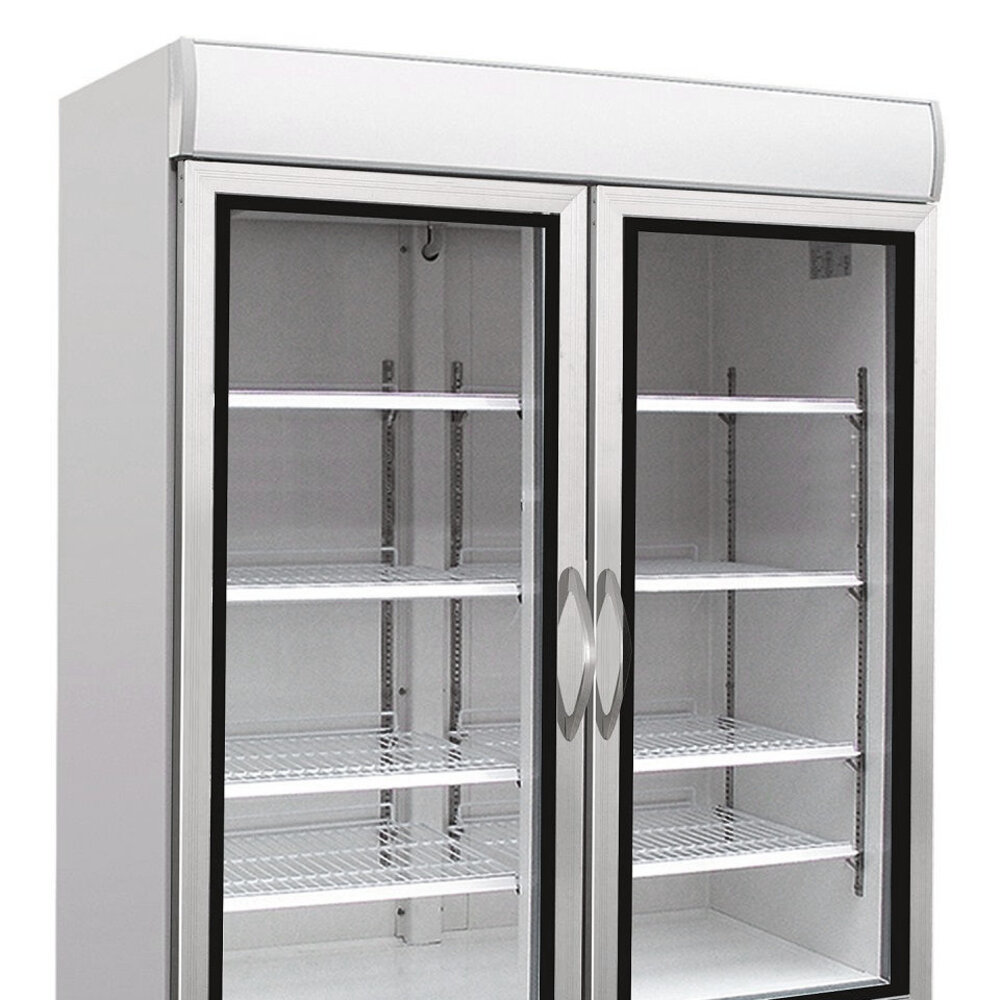 Combisteel Vrieskast | 1100l | Wit | -18°c/-24°c | Statisch | 0.53kw | 1370x700x1990(h)mm
