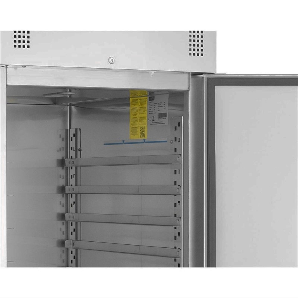 Polar Bakkerij Vrieskast | 850l (en600x400) | Rvs | -18°c/-22°c | Geforceerd | Wielen (geremd) | 740x990x2010(h)mm