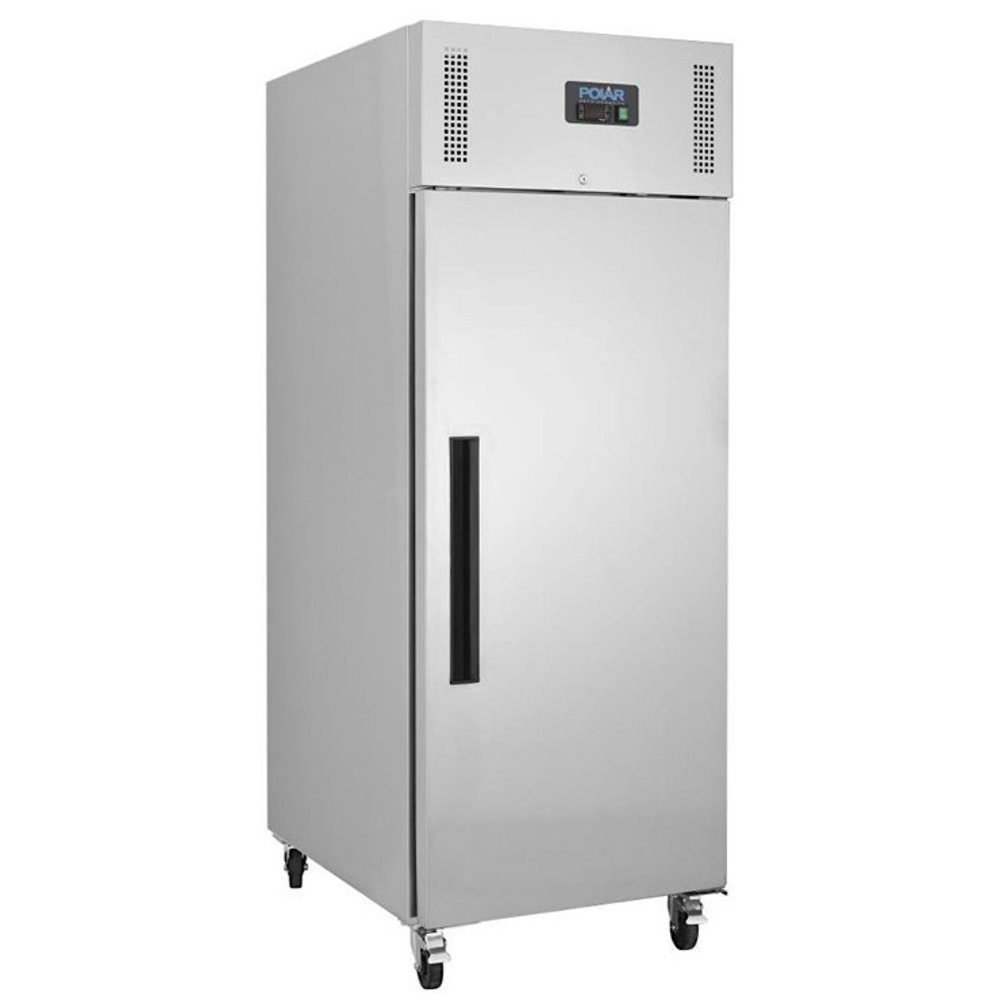 Polar Bakkerij Vrieskast | 850l (en600x400) | Rvs | -18°c/-22°c | Geforceerd | Wielen (geremd) | 740x990x2010(h)mm