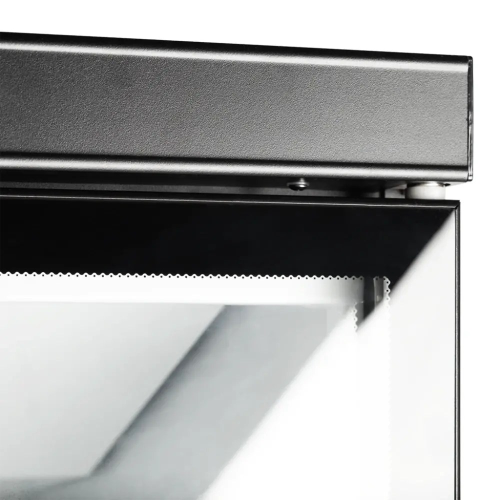 Tefcold Vrieskast | Atom Maxi | 1006l | Zwart | -18°c/-22°c | Geforceerd | Draaideuren | Wielen (geremd) | 1253x760x2003(h)mm