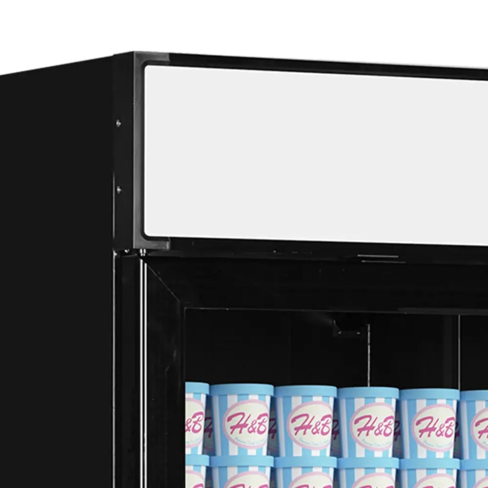 Tefcold Vrieskast | Serie Lg-b | 2050l | Zwart | -14°c/-25°c | Geforceerd | Draaideuren | Wielen | 2079x805x2065(h)mm