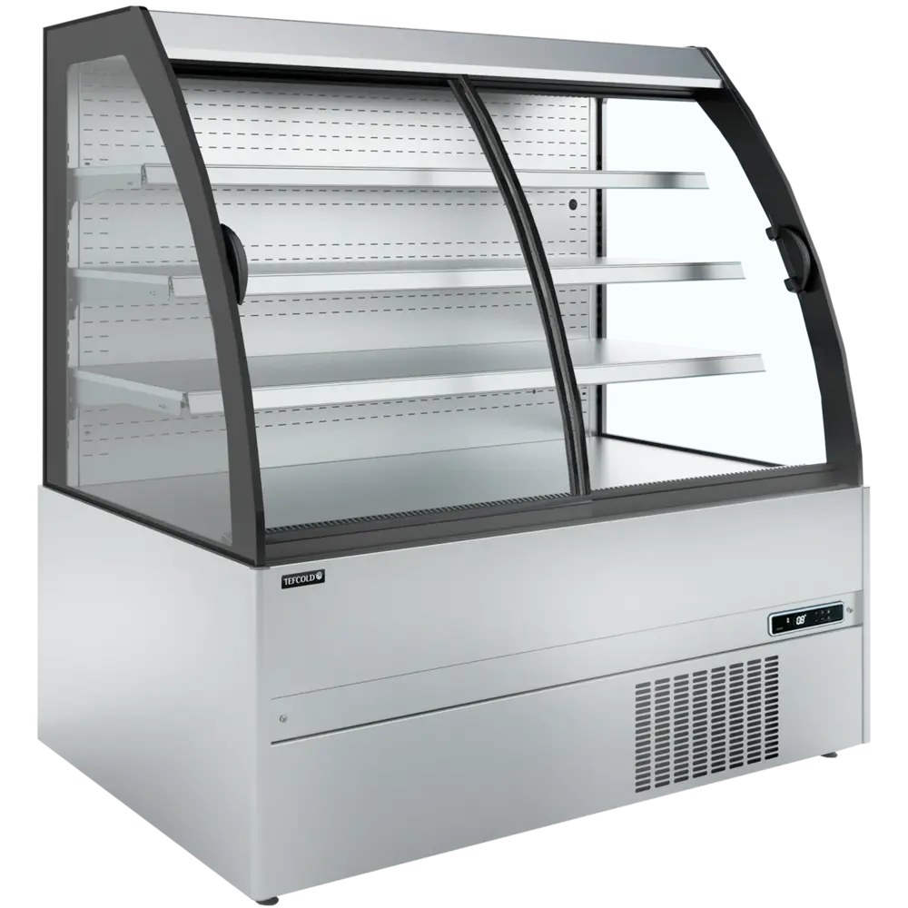 Tefcold Wandkoeling | Cronus | Rvs | -1°c/+7°c | Geforceerd | Schuifdeuren | 1512x852x1500(h)mm