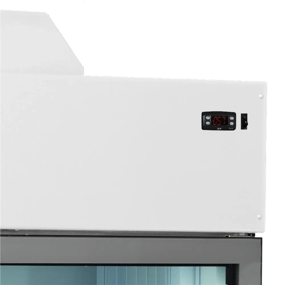Tefcold Wandkoeling/-vriezer + Standaard | Serie Mtf | Wit | -18°c/-24°c & -1°c/+8°c | Geforceerd | Draaideuren | 2500x745x2430(h)mm