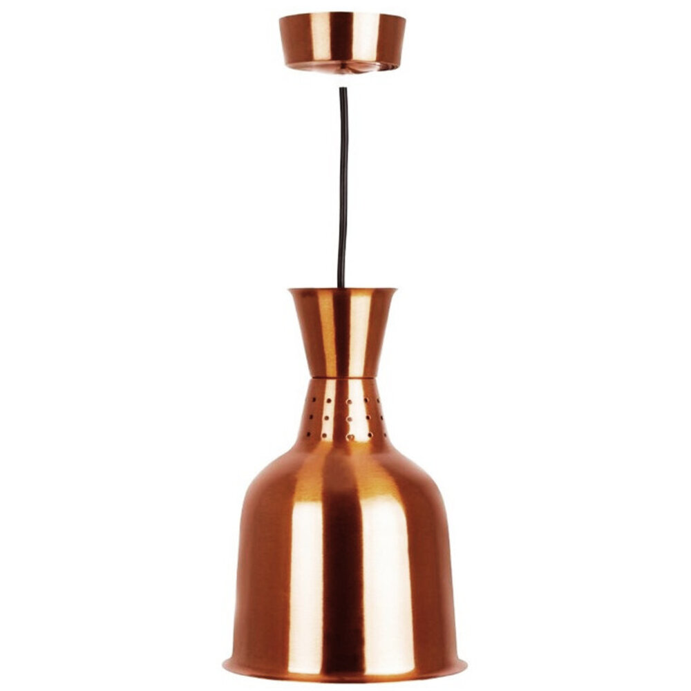 Buffalo Warmhoudlamp | Koper | Vaste Hoogte | Max. 250w | 330(h)mm