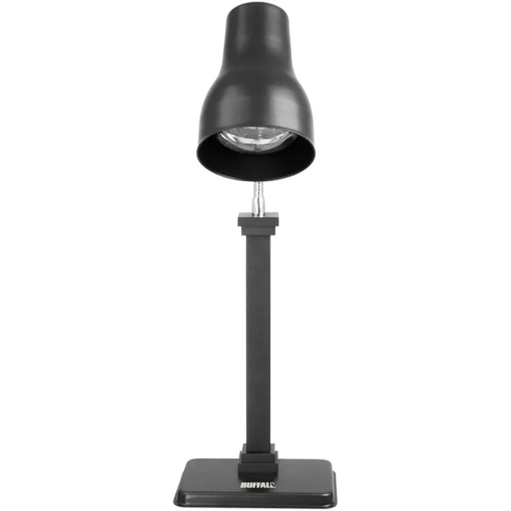 Buffalo Warmhoudlamp | Zwart | Zwenkbaar | Max. 250w | 260x180x670(h)mm