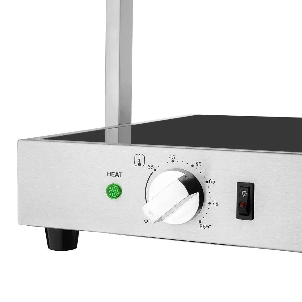 Buffalo Warmhoudunit | 3x 1/1 GN | 35°c/85°c | Onder-/bovenverwarming | 1.5kw (230v) | 1036x501x567(h)mm