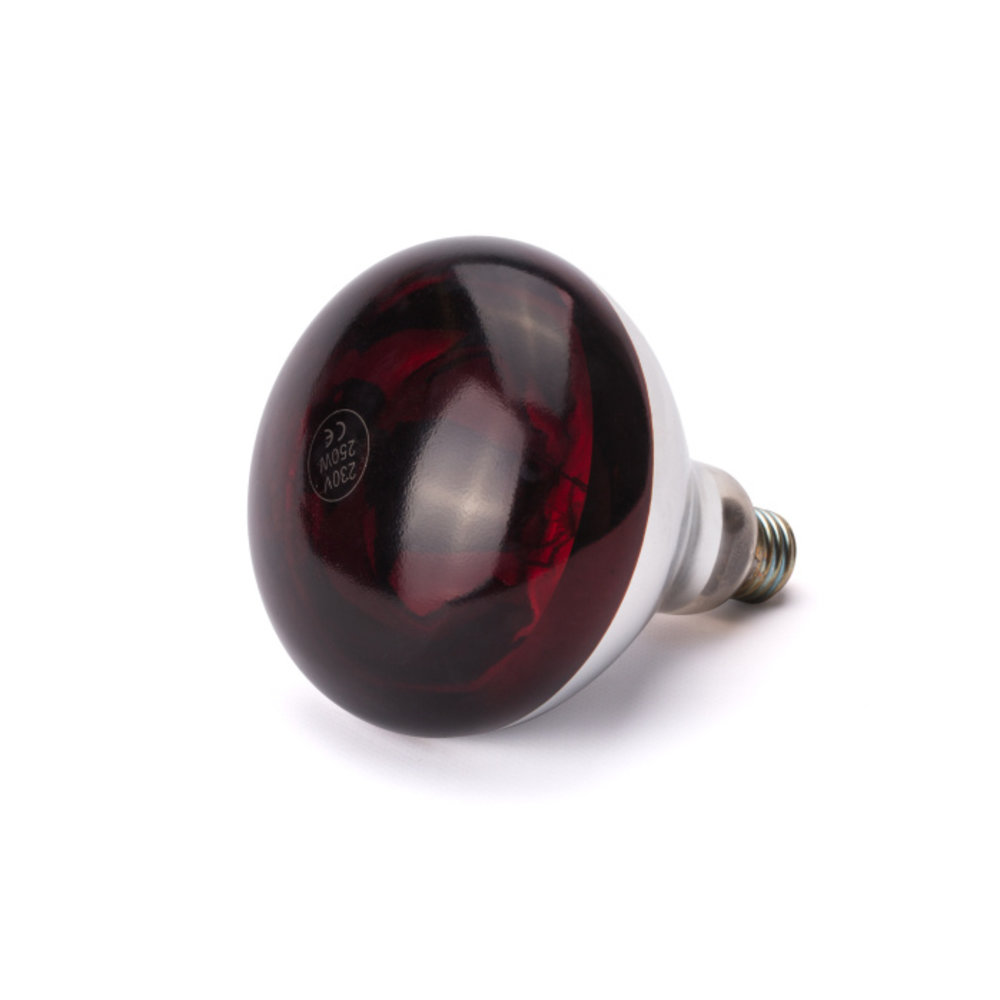 Hendi Warmtelamp | Warm Rood | 0.25kw | ø125x170(h)mm