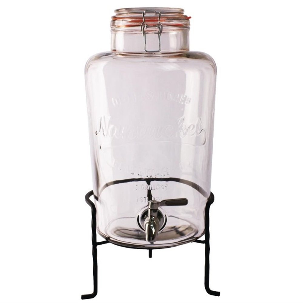 Olympia Waterdispenser Nantucket | Glas | 8.5l | Klemdeksel | 200x210x460(h)mm