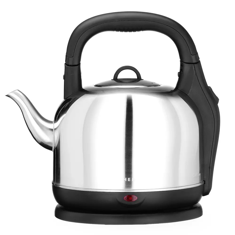 Hendi Waterkoker | Rvs/zwart | 4.2l | Afneembare Kan | 2kw (230v) | 341x226x305(h)mm
