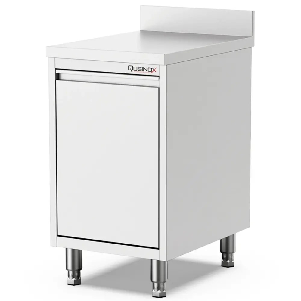 Qusinox Werkbank | 600 Line | Rvs | Kanteldeur | Achteropstand | 400x600x900(h)mm
