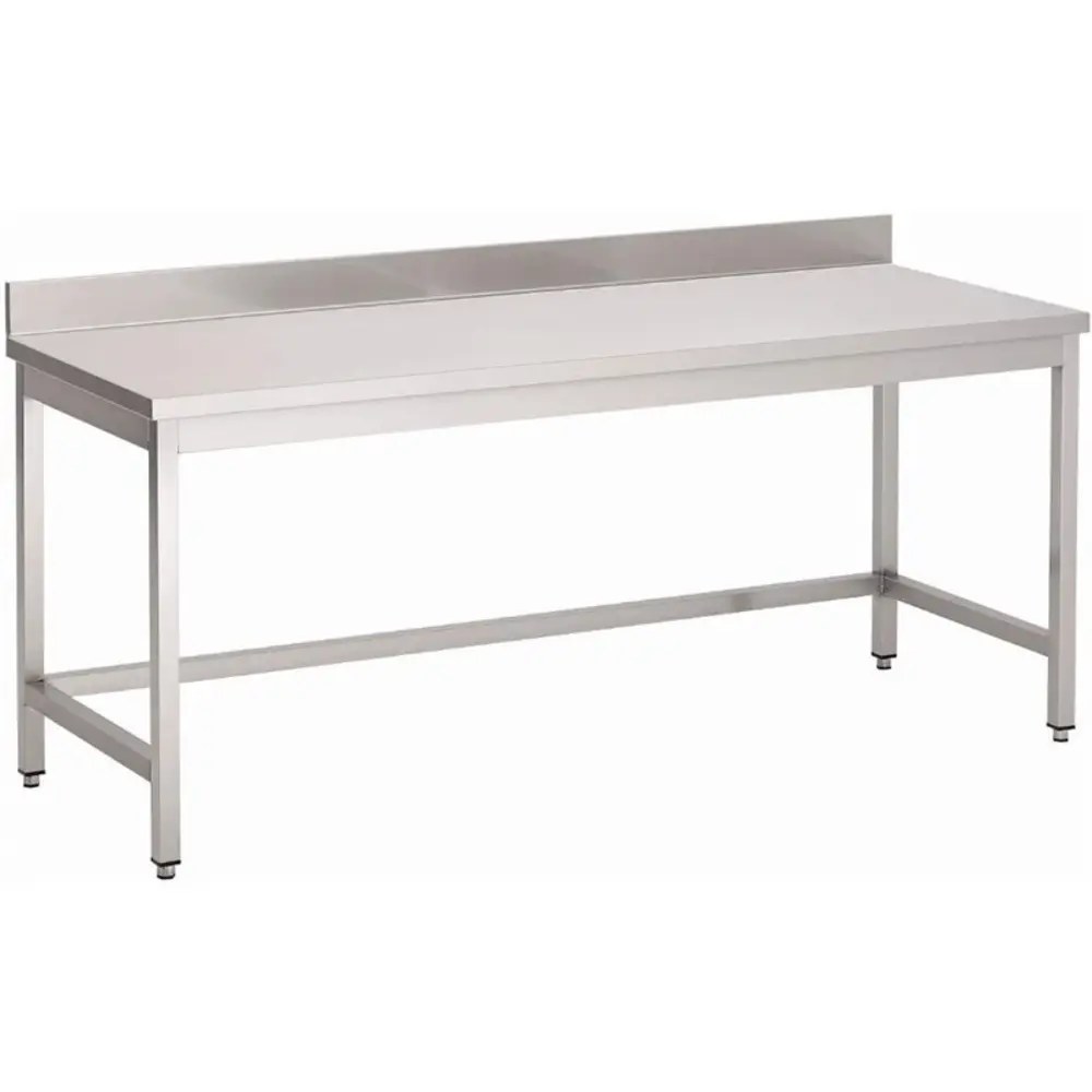 Gastro M Werktafel | Rvs | Diepte 700 | Hoogte 850/920 | Breedte 700-2000 | Achteropstand
