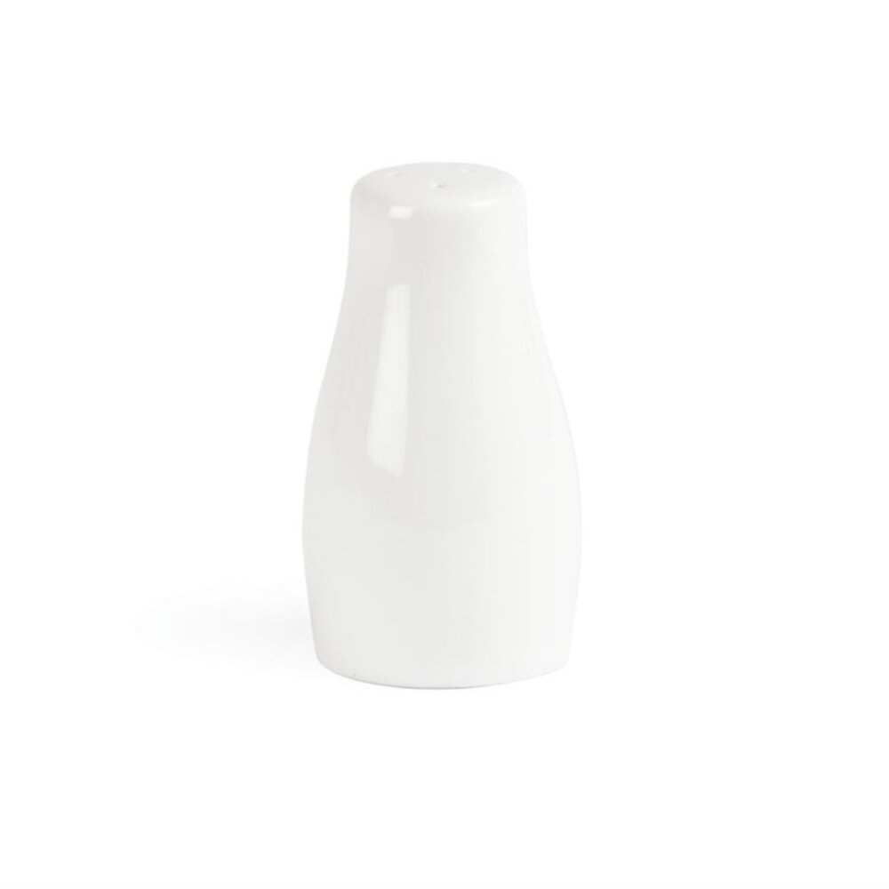 Olympia Zoutstrooiers | Whiteware | Porselein | Wit | 12 Stuks | 80(h)mm