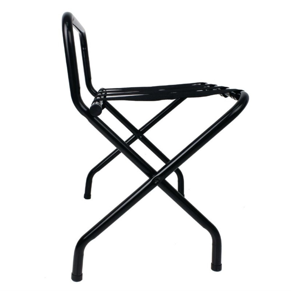 Bolero Kofferstandaard | Zwart | Opvouwbaar | 500x620x650(h)mm