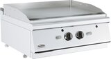Base 700 Gasbakplaat Chroom Dubbel Tafelmodel