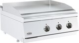 Base 700 Bakplaat Elek. Chroom Dubbel Tafelmodel