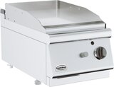 Base 700 Gasbakplaat Chroom Enkel Tafelmodel