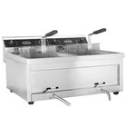 Friteuse Tafel 2x12l 2x9kw