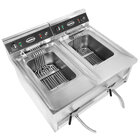 Friteuse Tafel 2x12l 2x9kw