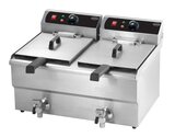 Elektrische Tafelfriteuse 2x10 L