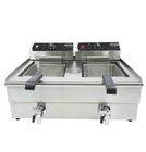 Elektrische Tafelfriteuse 2x10 L