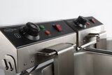 Elektrische Tafelfriteuse 2x6 L