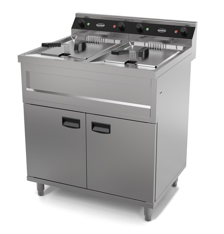 Friteuse Staand 2x12l 2x6kw