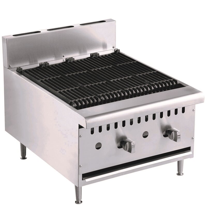 Gas Lavasteengrill 2 Branders