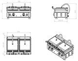 Contact Grill Dubbel Geribd
