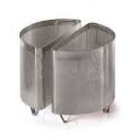 Mand 2 Sectoren, 100 Liter