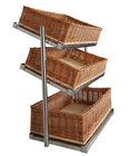 Broodmanden Etagere 3 Hoog Breed  Incl. Manden