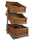 Broodmanden Etagere 3 Hoog Smal  Incl. Manden