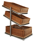 Broodmanden Etagere 3 Hoog Smal  Incl. Manden