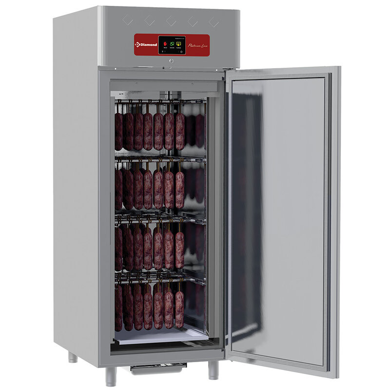 Rijpingskast Dry Aging Voor Fijnkost 850 Liter Geventileerd, 1 Deur 20x GN 2/1