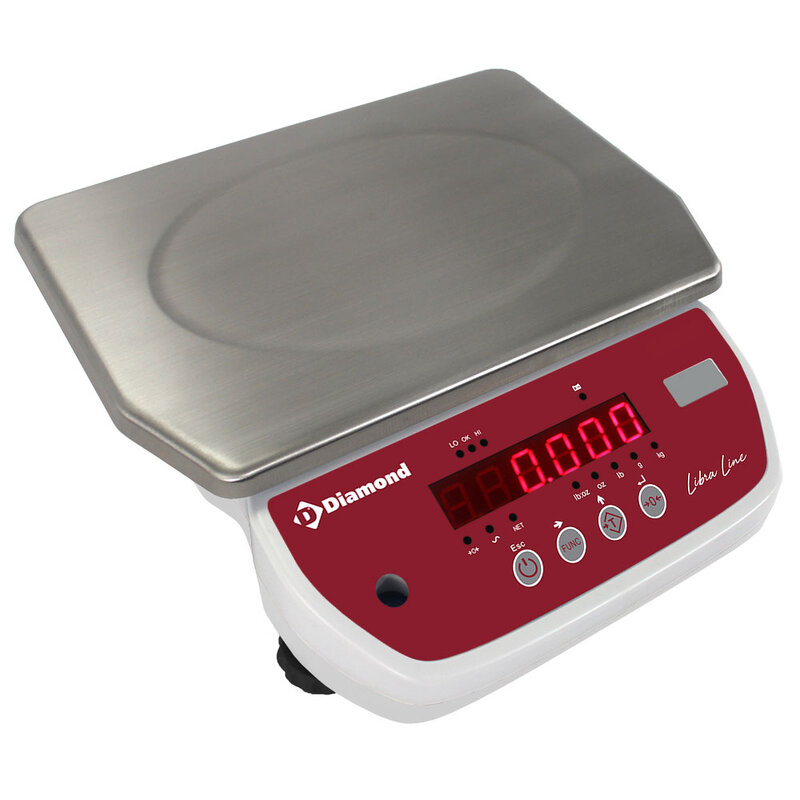 Elektronische Weegschaal Van Roestvrij Staal, 15 kg x 2 g