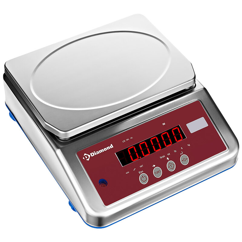 Roestvrij Stalen Elektronische Weegschaal, 4kg x 0,1g, Ip68