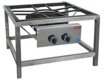 Gasbrander Paelle, Ø 450 op Onderstel (27.2 Kw)