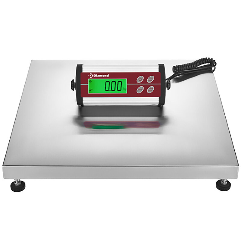 Roestvrij Stalen Elektronische Weegschaal, 150kg x 50g