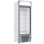 Negatieve Gekoelde Vitrine 496 Liter - 6 Niveaus Met Lichtbak - Wit