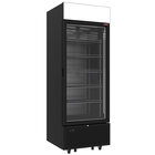 Negatieve Gekoelde Vitrine 646 Liter - 6 Niveaus Met Lichtbak - Zwart