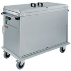 Bain-marie-wagen 3x GN 1/1, 1 T°, Met Deksels, Kast Met Draaideur