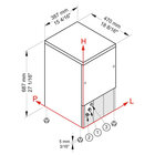 Ijsblokjesmachine Cubo Ice 29 Kg, Met 9-kg Voorraad – Lucht