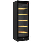 Geventileerde Wijnkast Vitrine, 382 Liter - 5 Niveaus - Zonder Frame - Zwart