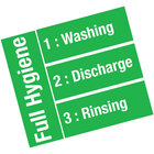 Glazenwasser, Mand 400x400 mm "full Hygiene"