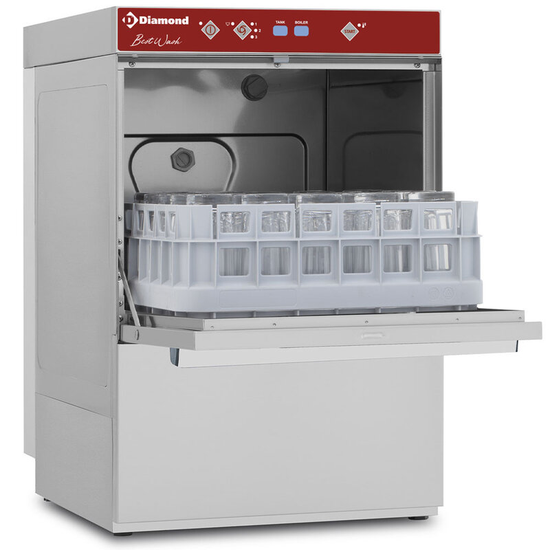 Glazenwasser, Mand 400x400 mm "full Hygiene"