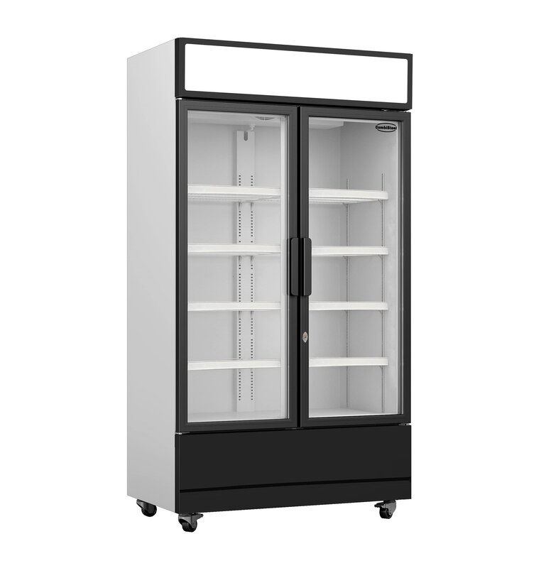 Koelkast 2 Glasdeuren Fcu-750
