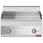 Elektrische Braadplaat 2/3 Glad en 1/3 Gegroefd -top- "alpha 650"