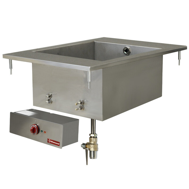 Elektrische Bain-marie GN 1/1, Inbouw
