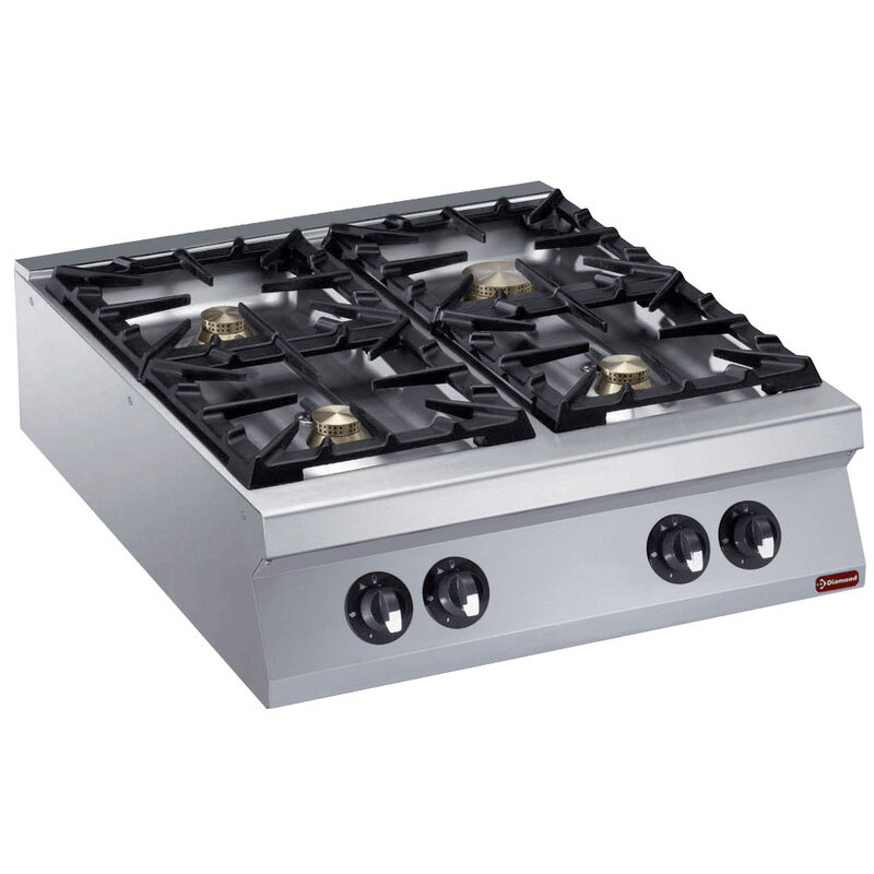 Gasfornuis 4 Branders -top-