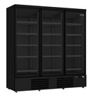 Koelkast 3 Glasdeuren Zwart Jde-1530r BL